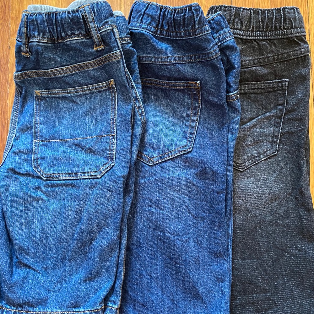3-pair bundle boys denim shorts